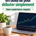 Femme réfléchissant à comment investir en bourse pour débuter facilement avec une calculatrice et des documents financiers.