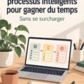 Une femme d'affaires examinant des graphiques et des processus à améliorer dans son entreprise