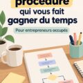 Femme devant un ordinateur, rédigeant un SOP pour améliorer sa productivité en entreprise