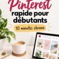 Femme utilisant Pinterest pour développer son entreprise.