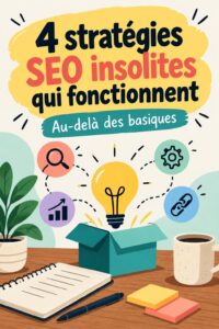 Une femme entrepreneur utilisant une stratégie SEO peu conventionnelle