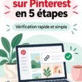 Validation d'un site web sur Pinterest pour augmenter sa visibilité